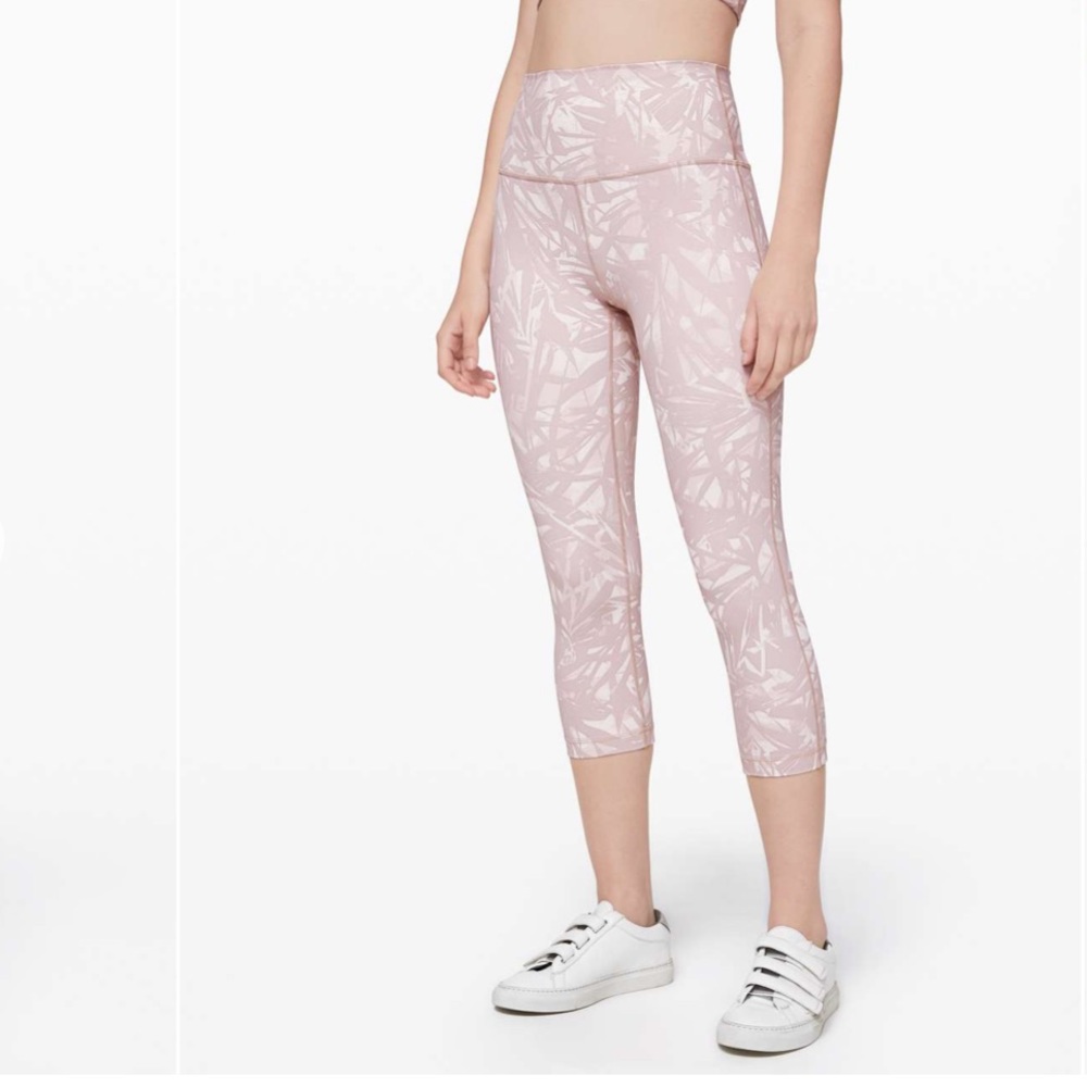 Lululemon Wunder Under Crop (High-Rise) *Full-On Luxtreme 21"
